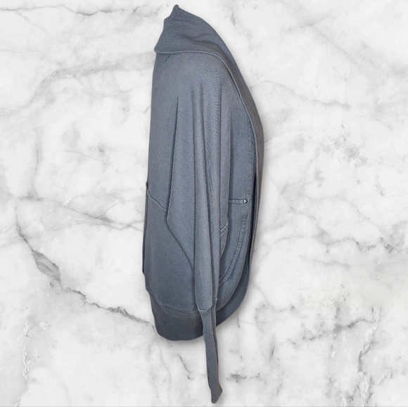 WILFRED Charcoal Open-Front Cardigan - Small - Picture 4 of 8